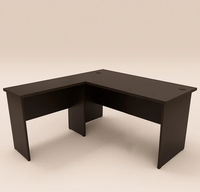 Bureau convertible moderne en bois pour le bureau à domicile, la salle d'étude ou la station de travail
