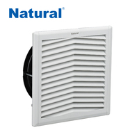 Ventilateur à panneau en NTL-FF204A-230A-C-EMC naturel avec filtre anti-poussière, armoire de distribution 230VAC, équipement électrique