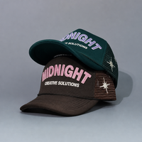Casquette Trucker en Mousse à 6 Panneaux, Profil Moyen, Dos en Maille Structurée – Meilleur Prix de Gros