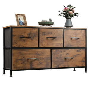 Commode TV moderne style antique avec <span class=keywords><strong>5</strong></span> bacs en tissu, rangement de placard, commode, armoire, meilleur prix, meubles de salon en <span class=keywords><strong>plastique</strong></span> - Product Image 1