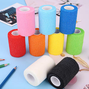 ผ้าพันแผลยืดหยุ่นแบบพิมพ์ลายตามสั่งของอิสราเอล ผ้าก๊อซเวสติโดเครป สำหรับชกมวย ทางการแพทย์ ผ้าพันแผลยึดติดด้วยตัวเอง - Product Image 1