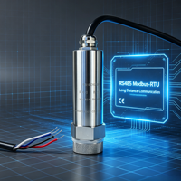 CE Triaxialer Vibrations- und Temperaturtransmitter 10-1,6kHz Sensor OEM 304L Edelstahl Industrieausrüstung Vorhersagefähig