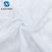 Tissu Jacquard Léger et Respirant à Motif Personnalisé pour Vêtements de Sport, Impression par Sublimation Blanche pour Maillots d'Événements Sportifs