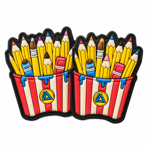 AWELLS Patch artisanal personnalisé en PVC souple, badge en caoutchouc 3D pour sacs à dos, trousses et accessoires pour enfants - Product Image 1