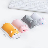 Repose-poignet en mousse PU, mignon animal panda canard souris, support de poignet de bureau, ergonomique, ordinateur portable, bureau, fournitures de bureau