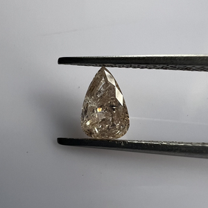 Diamant naturel de clarté I1, taille excellente, forme poire, diamant non monté avec une brillance élégante pour la création de bijoux fins et les cadeaux - Product Image 1