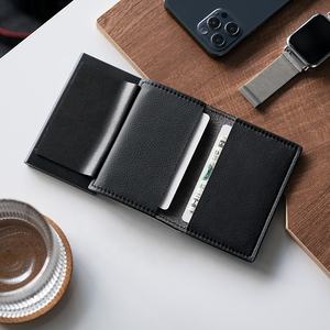 TVC315 boîtier en aluminium en gros cartes de visite Slim portefeuilles RFID porte-cartes de crédit en cuir - Product Image 5