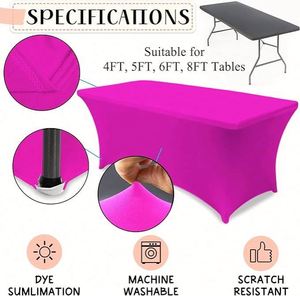 Nappe en Spandex Lavable en Machine Personnalisée, Grande Vente, Toutes Tailles, pour Événements, Publicité et Décorations de Salons Professionnels - Product Image 3