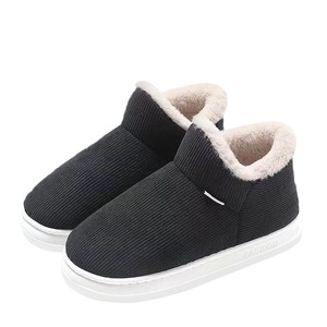 Pantofola antiscivolo calda alta invernale da <span class=keywords><strong>donna</strong></span> e da uomo con tacco chiuso scarpe di cotone felpate con suola spessa - Product Image 5