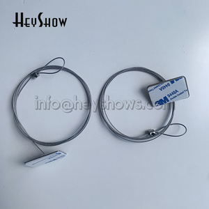 Heyshow bền ABS an ninh hiển thị chống trộm thép không gỉ Tether với kéo dây dây trong nhà/ngoài trời sử dụng - Product Image 5