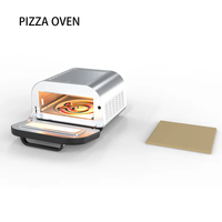 Four à pizza électrique à convection automatique, le plus vendu, pour la cuisine domestique, avec support français et néerlandais