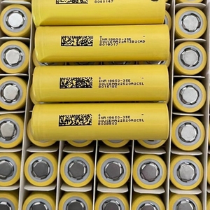 แบตเตอรี่สกู๊ตเตอร์เกรด A ความจุสูง 0.5C/5C ลิเธียมไอออน Inr 18650 3500mah 3200mah 2600mah 3.7v อายุการใช้งาน 500 รอบ - Product Image 4
