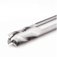 Outils de découpe CNC, fraises à queue droite DIN844 HSS M2 M35 à 4 dents