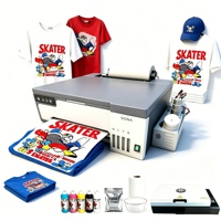 Machine d'impression de t-shirts automatique Soan A3 DTF, imprimante directe sur film avec tête d'impression R1390 pour transfert thermique
