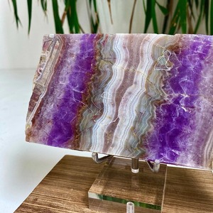 500-600g Wholesale Natural Gemstone Girl Gift Crystal Stone Crafts <b>Ornament</b> Amethyst Agate Slice for Decoration - Product Image 4