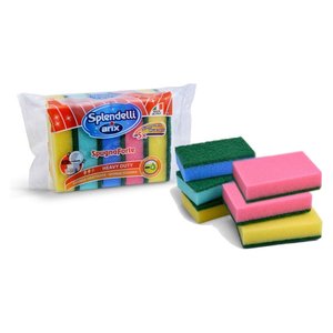 ชุดฟองน้ำสำหรับงานหนัก 6 ชิ้น สีต่างๆ 12756 - Product Image 1