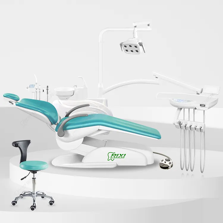 Sedia odontoiatrica di alta qualità One Stop fornitore Set completo strumenti chirurgici medici di lusso impianto ergonomia sedia dentale