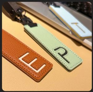 Porte-clés en cuir PU avec pendentif lettre, alphabet A-Z, pour clés de voiture, cadeau pour portefeuille, sac à dos, accessoires de charme pour sac - Product Image 3