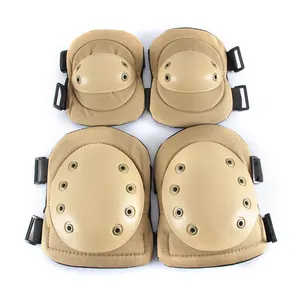 Rider guarder kneepads suit professional tactical techniques silicone elbow knee protect pads set for pants