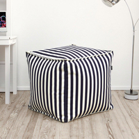 Fauteuil pouf moderne en forme de cube, style de conception chinois, revêtement en tissu, canapé de salon, meubles de maison, une place