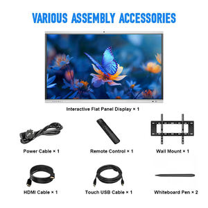 Tableau interactif intelligent Android 16 <span class=keywords><strong>OPS</strong></span> 4K multi-touch pour l'éducation, tableau blanc interactif pour les réunions de bureau, DDP - Product Image 6