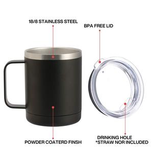 Chine Fabricant Longévité 12Oz <span class=keywords><strong>Double</strong></span> Paroi En Acier Inoxydable <span class=keywords><strong>Tasse</strong></span> À Café - Product Image 6