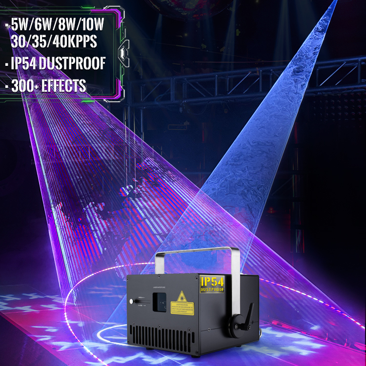 Knight China 5w Dj Music Full Color Animation Laser Light Effect Show