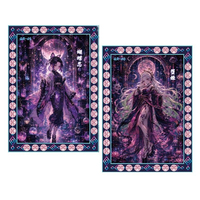 Cartes Métalliques DS Cangming Collection Waifu Anime Japonais – Cartes de Jeu Tanjirou Kamado Nezuko – Jouets et Cadeaux pour Jeux de Société