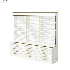 Giá trưng bày sơn móng tay hiện đại, màu trắng bóng cao cấp - Product Image 1