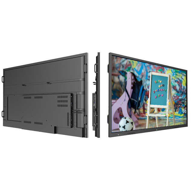55/65 Inch Digital LCD Interactive Smart Board TV Electronic Whiteboard for School and Office White Color