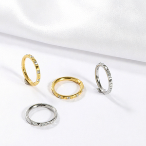 Anneau de nez segmenté en titane pour septum, piercing tragus, bijoux plaqués or et argent haute brillance, usage quotidien - Product Image 1