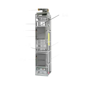 Máquina de transferencia de alimentos, suministro de fábrica, escalera de alimentos de 23 pisos para hotel, escalera de tracción para cantina, escalera de suministros, escalera para alimentos de segundo piso de restaurante - Product Image 5