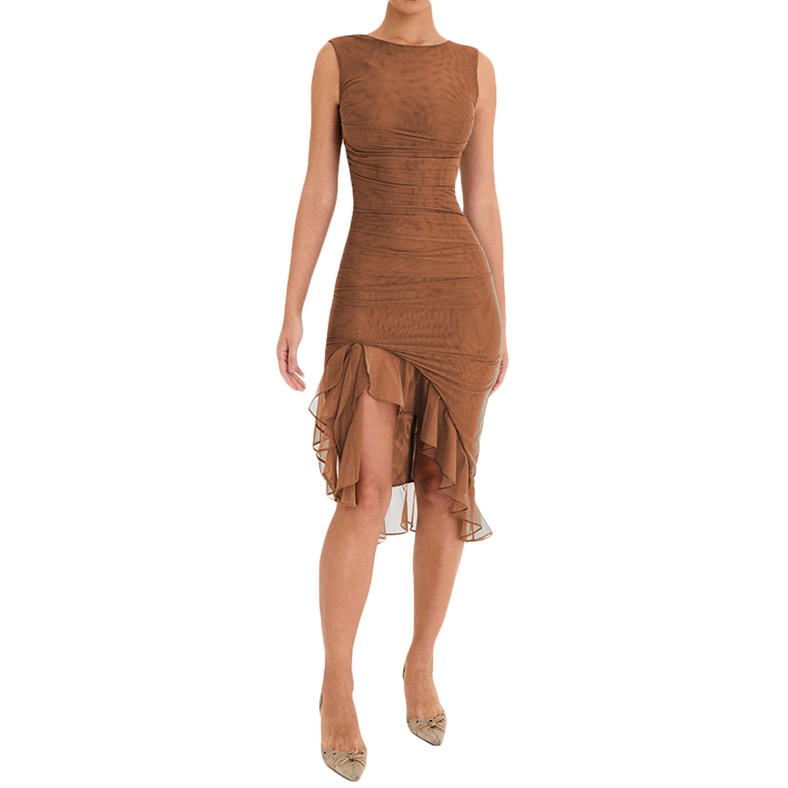 สีน้ำตาล