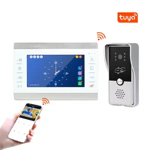 CổNg Có Camera Giám Sát 2 Chiều Loa RFID Thẻ IC Truy Cập Cửa Trước Treo Cửa Chuông Treo Tường