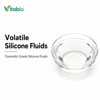 Diméthicone, fluide de silicone volatil 0,65 1,5 cSt, produits chimiques pour les soins capillaires