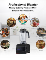 Oem/Odm 2,5l Stille Stille Blender Vruchtensap Commerciële Smoothie Blender