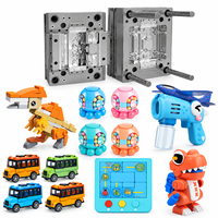 Cetakan Injeksi Mainan Plastik Kustom Bus Mainan Dinosaurus Robot Fidget Permainan Edukasi Produsen Cetakan Mainan