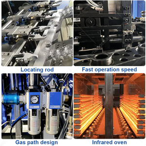 Máquina Sopladora de Botellas de Plástico Automática OCEAN de Una Etapa y 3 Cavidades, Máquina de Moldeo por Soplado de Botellas de PET - Product Image 5
