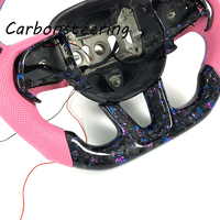 Volant personnalisé en fibre de carbone forgée pour Dodge Challenger Charger SRT Hellcat Redeye 2015+ – Adaptation OEM pour amélioration intérieure sportive