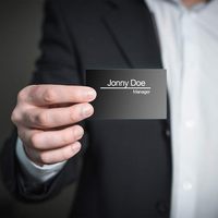 Carte de membre vierge en alliage d'aluminium plaqué noir, découpée au laser, pour sublimation DIY, cadeau d'entreprise, signalétique promotionnelle