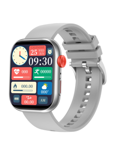Usine en gros <span class=keywords><strong>pas</strong></span> <span class=keywords><strong>cher</strong></span> 2.01 pouces grand écran carré montre intelligente pression artérielle réveil moniteur de sommeil Sport Smartwatch - Product Image 1
