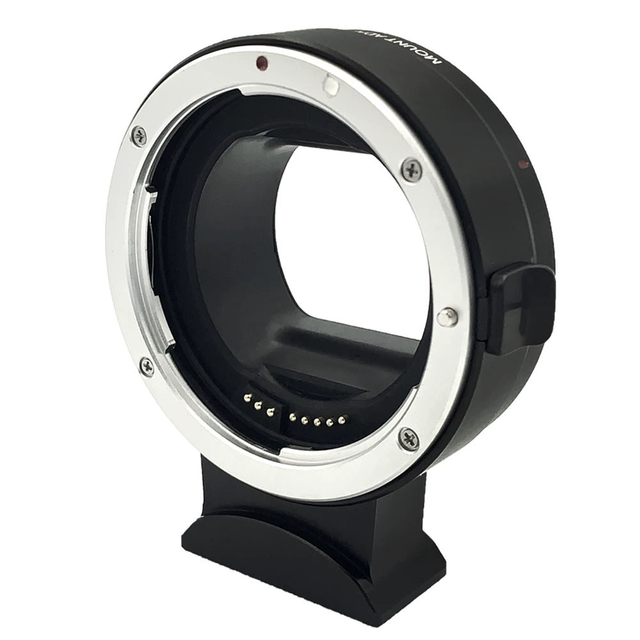KAMPHO EF-EOS R Adapter, Auto Focus Lens Mount Adapter Ring for EF EF-S Lens, Canon EOS R Mount Cameras