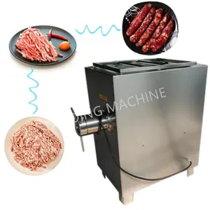 Venta caliente carne grande cerdo pollo motton picadora trituradora y picadora carne cerdo y huesos 6l picadora de carne