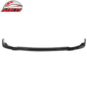 Compatible con Charger SRT 2015-2016 V6, Labio de Parachoques Delantero Estilo C, Negro Brillante - Product Image 1