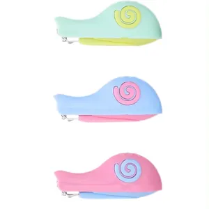 BPA Free Factory Wholesale Cartoon Cute Snail Shaped Baby Care Anti-meat Safety Nail Clippers Cartoon Baby Baby Nail Clippers