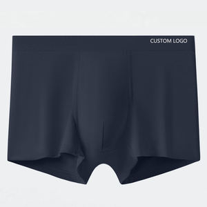 Mikro Modal Özel İç Giyim Müşteri Markası/Logosu Erkek Boxer Külotları Erkek İç Çamaşırı Erkek Boxer Üreticisi OEM/ODM Tasarım - Product Image 5