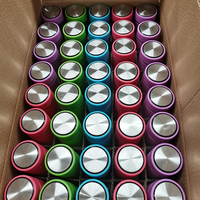 Gelas Tumbler Dinding Ganda Kustom dengan Tutup Aman untuk Minuman Panas Dingin Pesanan Grosir