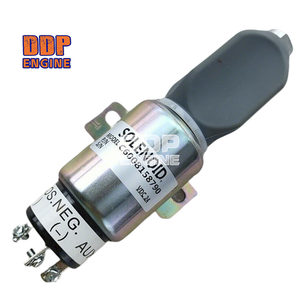 600-815-8790 C6008158790 Soupape solénoïde d'arrêt de carburant pour Komatsu EGS65-5 S4D95LE-2 EGS45-5 4D94LE-2 B3.3 QSB3.3 CM2150 - Product Image 4