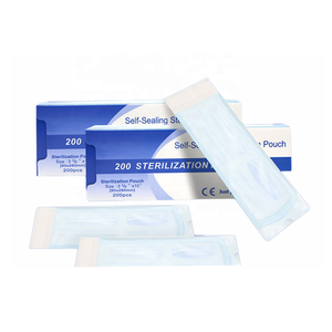 Dental Self-sealing <b>Sterilization</b> <b>Pouch</b> 200pc/box Instrument <b>Sterilization</b> <b>Pouch</b> - Product Image 1