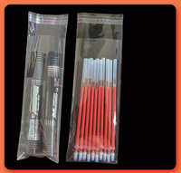 Emballage personnalisable transparent en BOPP imprimé en héliogravure, anti-odeur, de qualité alimentaire, avec fermeture auto-adhésive, pour pâtisserie, cadeaux et bonbons